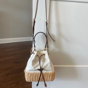 Prada wicker bag